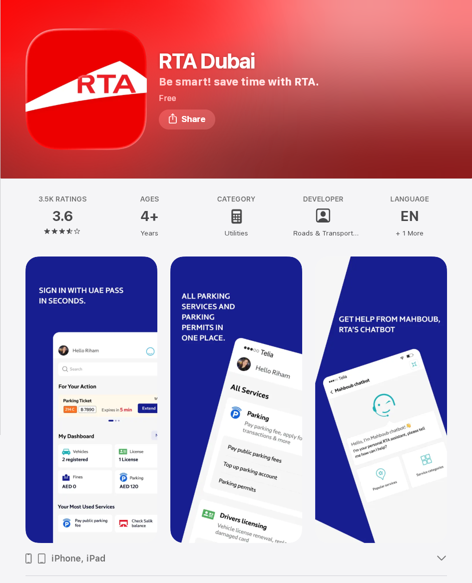 Nol Balance Check with RTA Dubai App